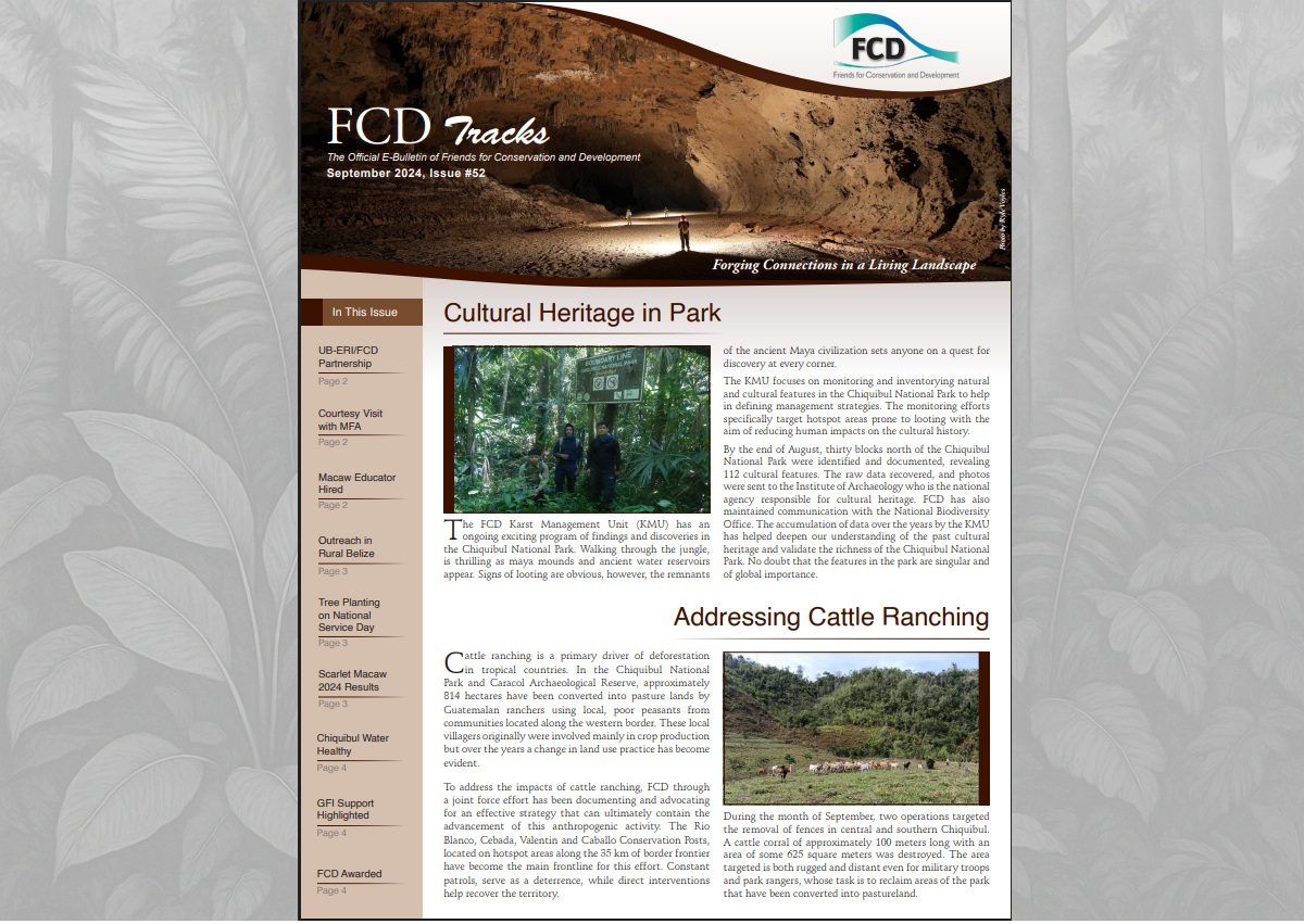 The latest edition of FCD’s Newsletter, Issue #52, has been released.